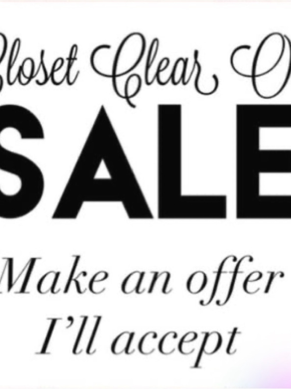 LETS SHOP!!! All Reasonable offers accepted! 🥰💕🌺💐